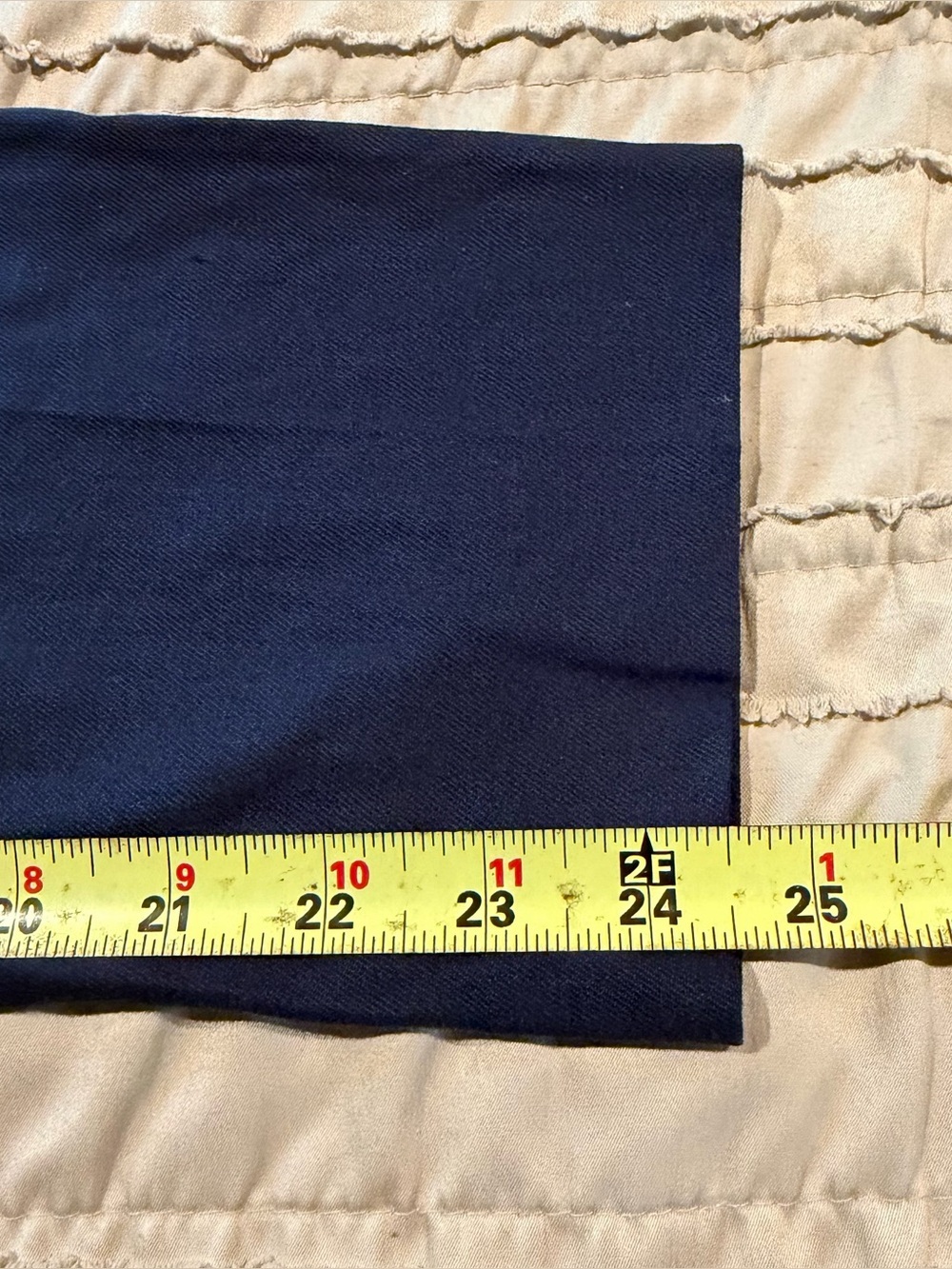 Aritzia Babaton Conan Pant Linen Blend Classic Navy Blue 0 Workwear Business - Picture 10 of 10